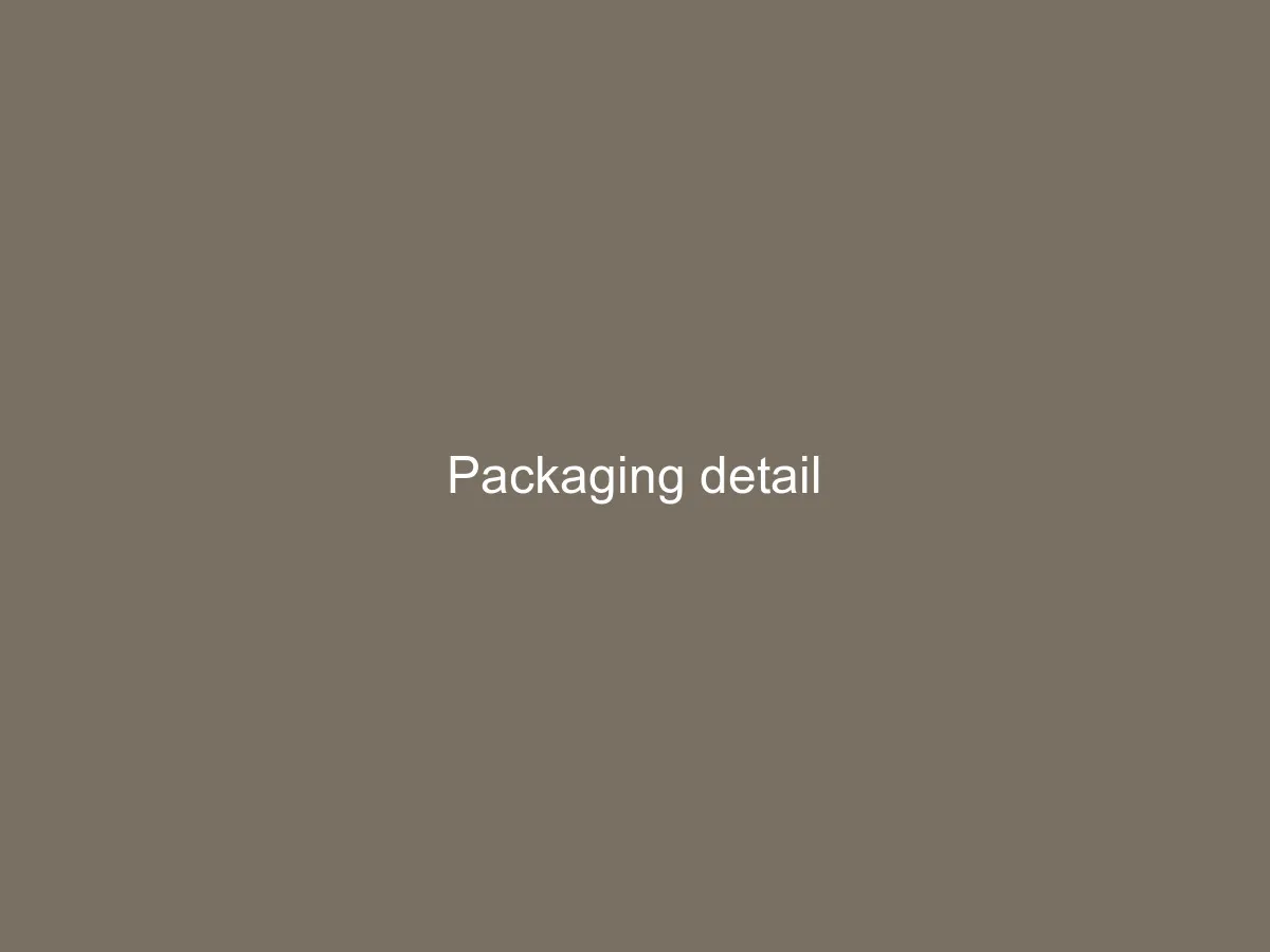 Kraft cartons with a printed label, stacked